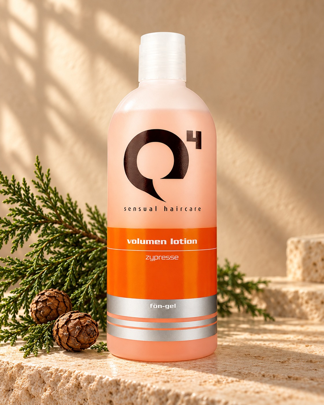 Q4 Volumen-Lotion Zypresse